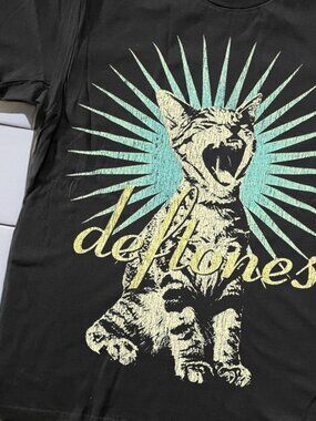 90s Deftones Around The Fur Black T-Shirt